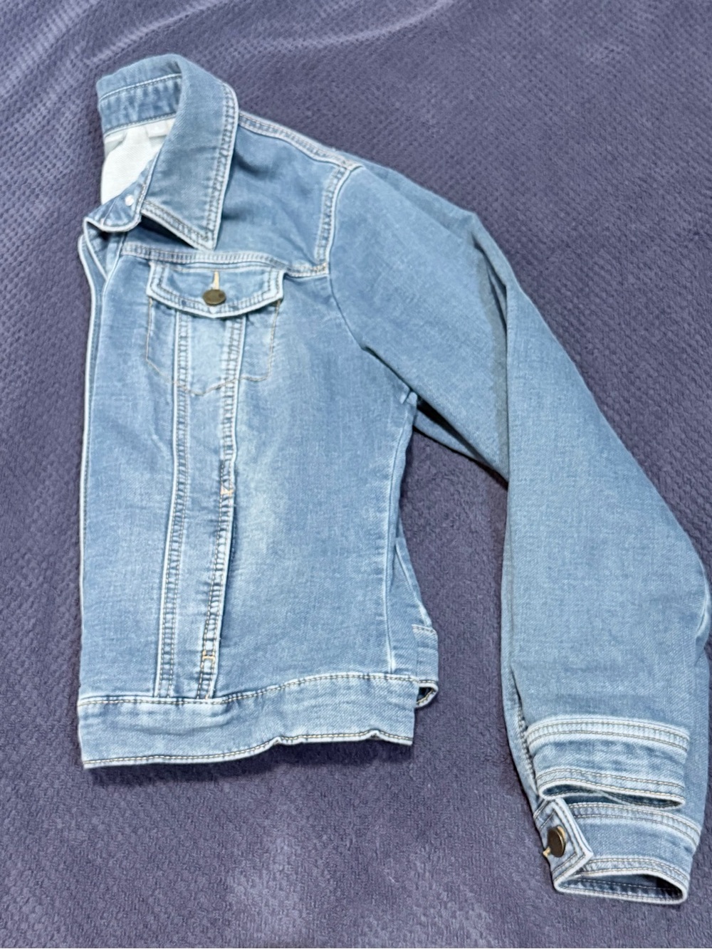 Light Blue Denim Jacket - Women